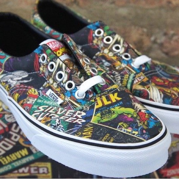 Vans Shoes - MARVEL Comic Vans
